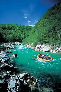 Slovenia Ljubljana Motorhome Hire Soca River