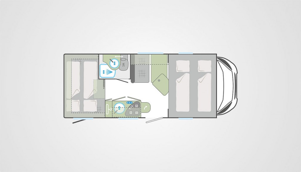 Vista Plus night layout